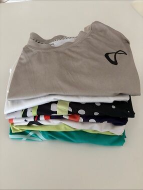 Athletic DNA Shirts S,  7 like new Dri Fit Tennis Sport Men’s Size Small